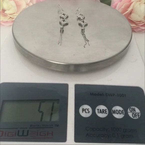 10k w/Tassel Earrings - Picture 2 of 5